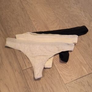 Cotton Thong Underwear